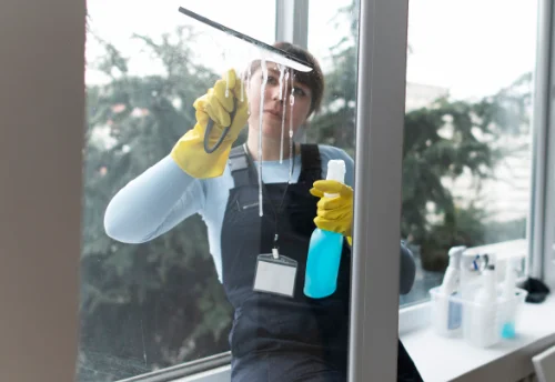 Nettoyage de vitres intérieures et extérieures à Levainville